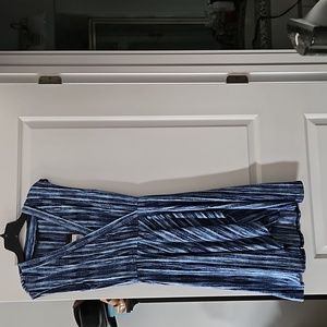 BCBG Maxazria blue dress